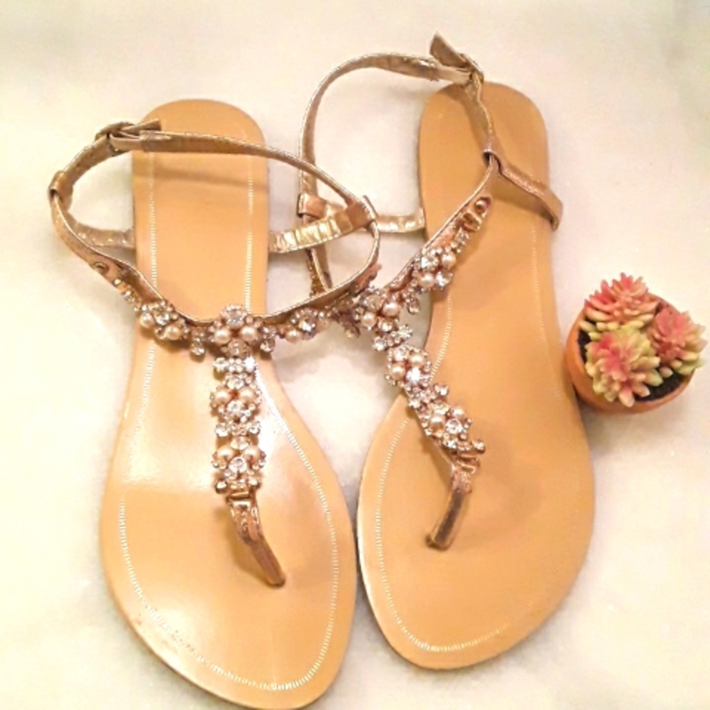 Erynn Rhinestone Sandals
